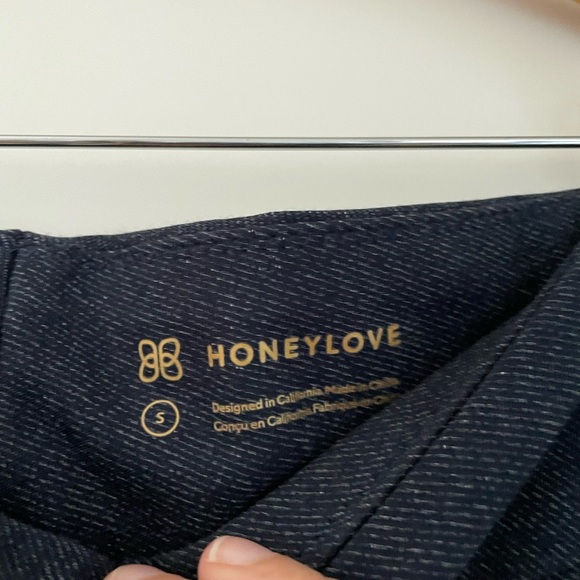 Honeylove EverReady Sculpting Ponte Pants Stormy Blue - Picture 6 of 8